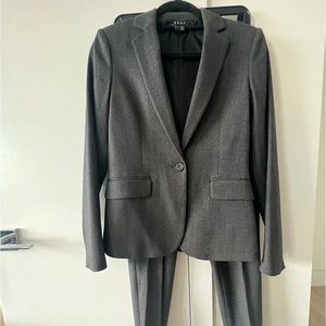 Theory Gray Wool Suit (Blazer and Pants)
